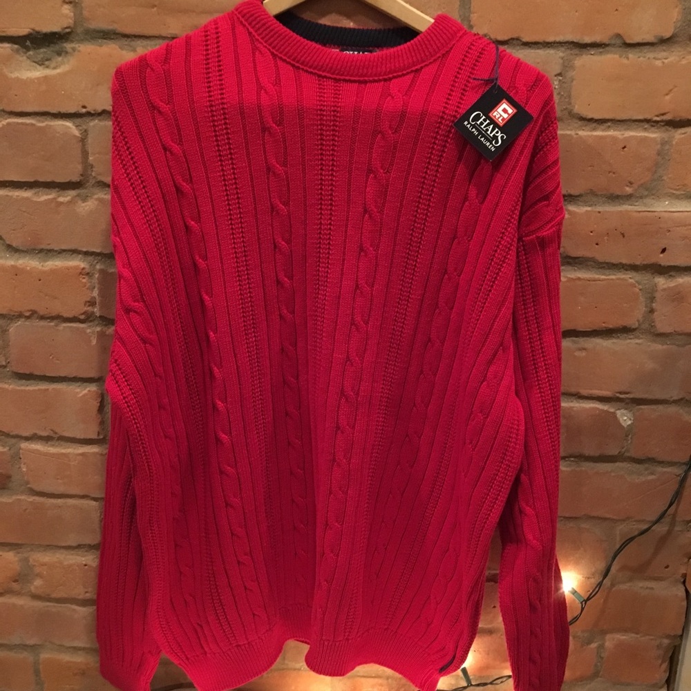 NWT Men’s Chaps by Ralph Lauren sweater